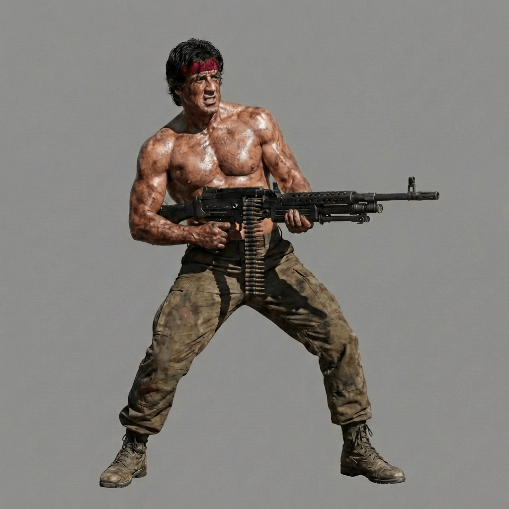 Рэмбо: Первая кровь — Джон Рэмбо — 1982 — фото 1