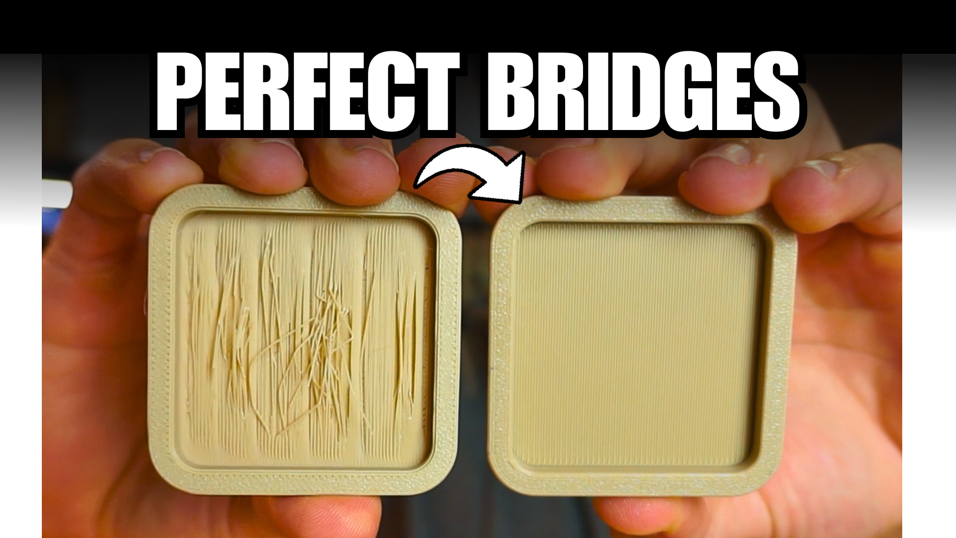 Тест калибровки мостов 3D-печати (базовый и продвинутый) — фото 1