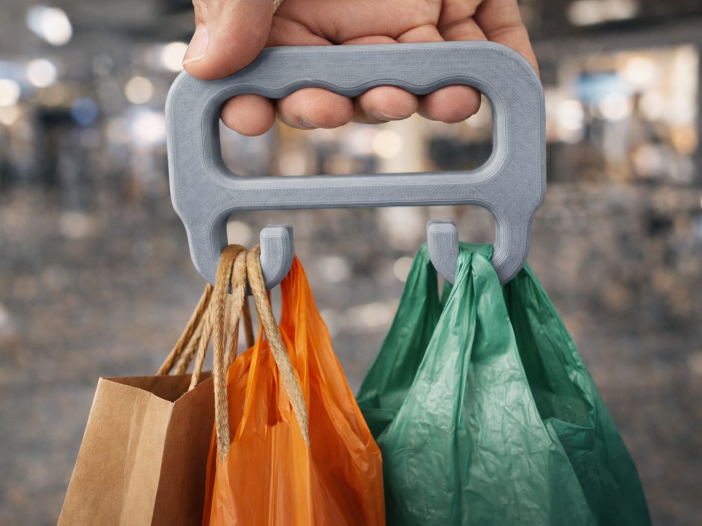 Крючок для пакетов с покупками — фото 1