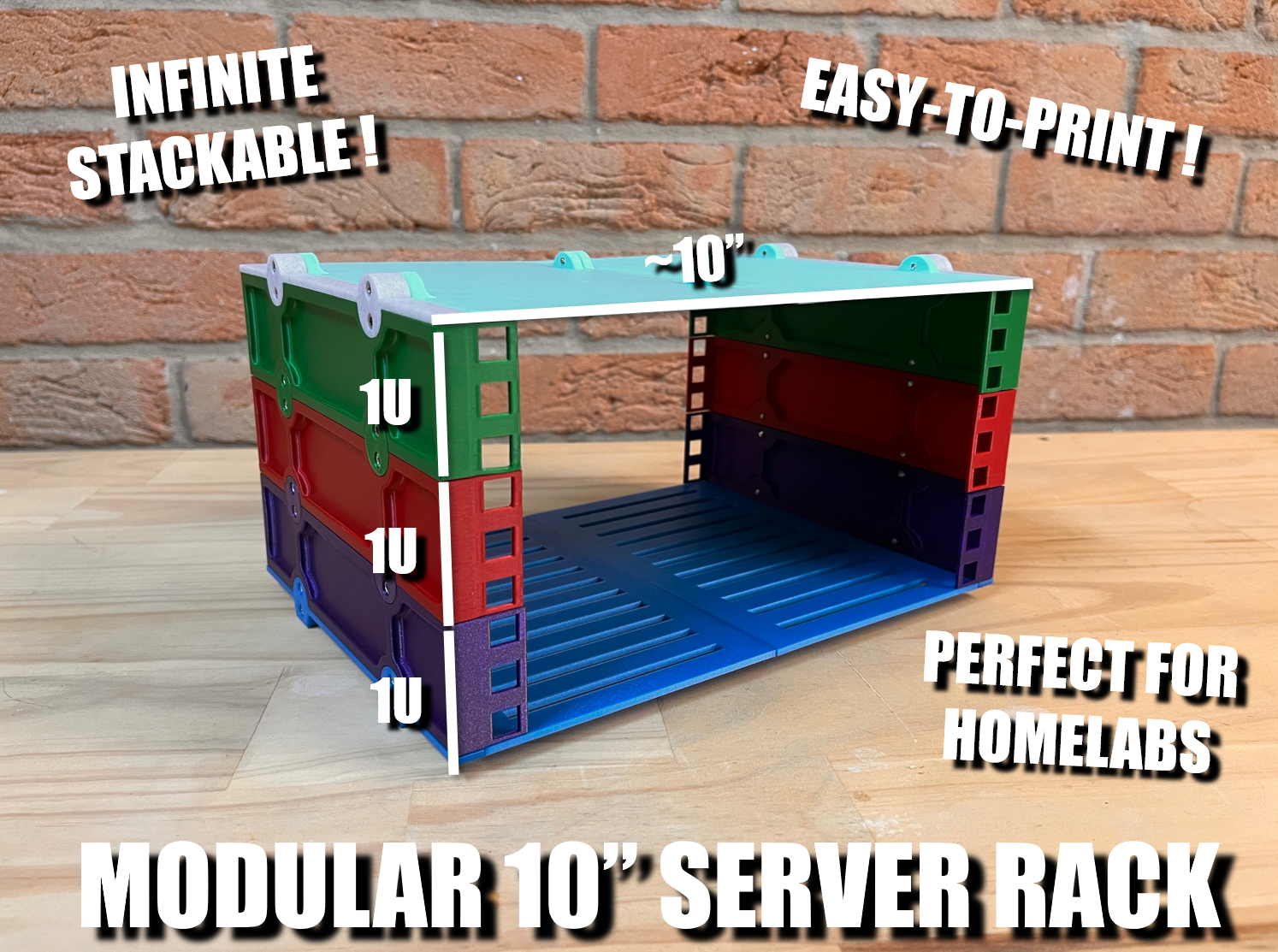 Модульная серверная стойка 10" — фото 1