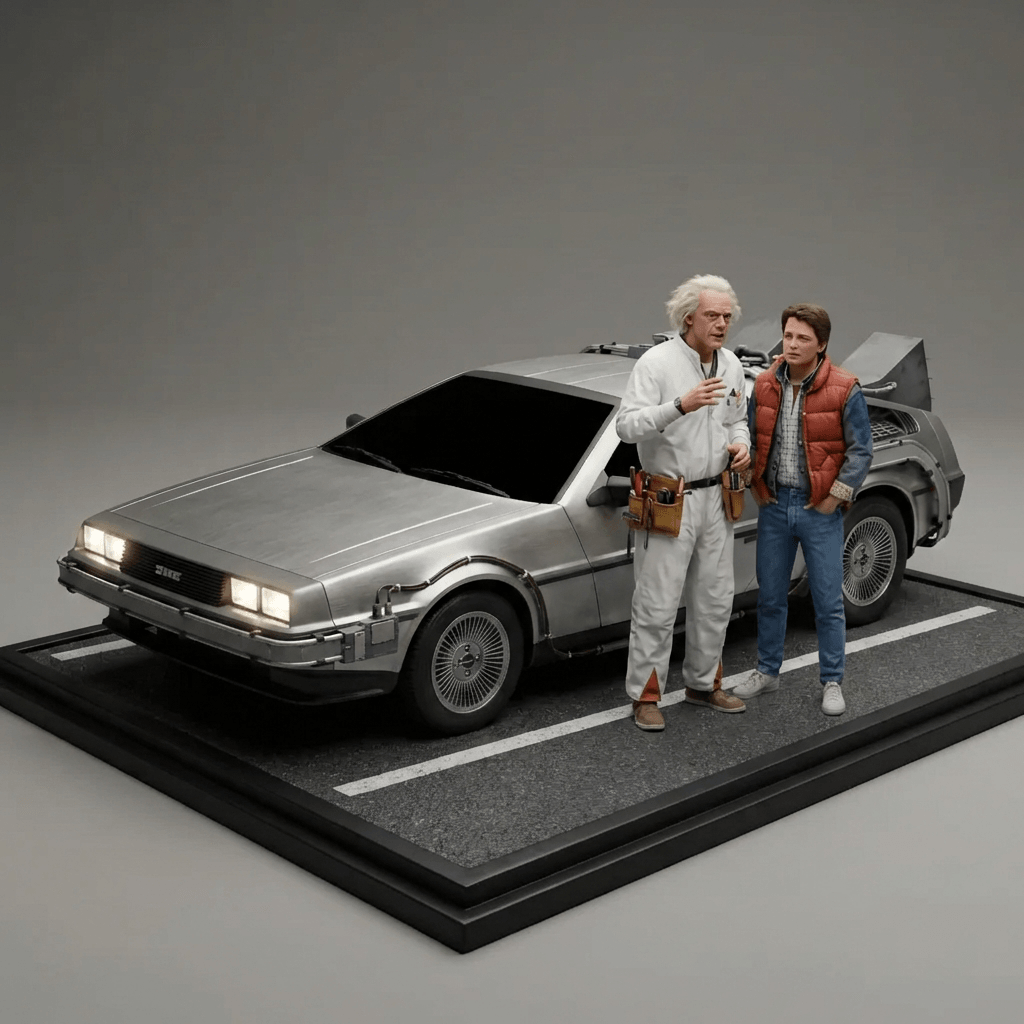 Назад в будущее — Док и Марти — 1985