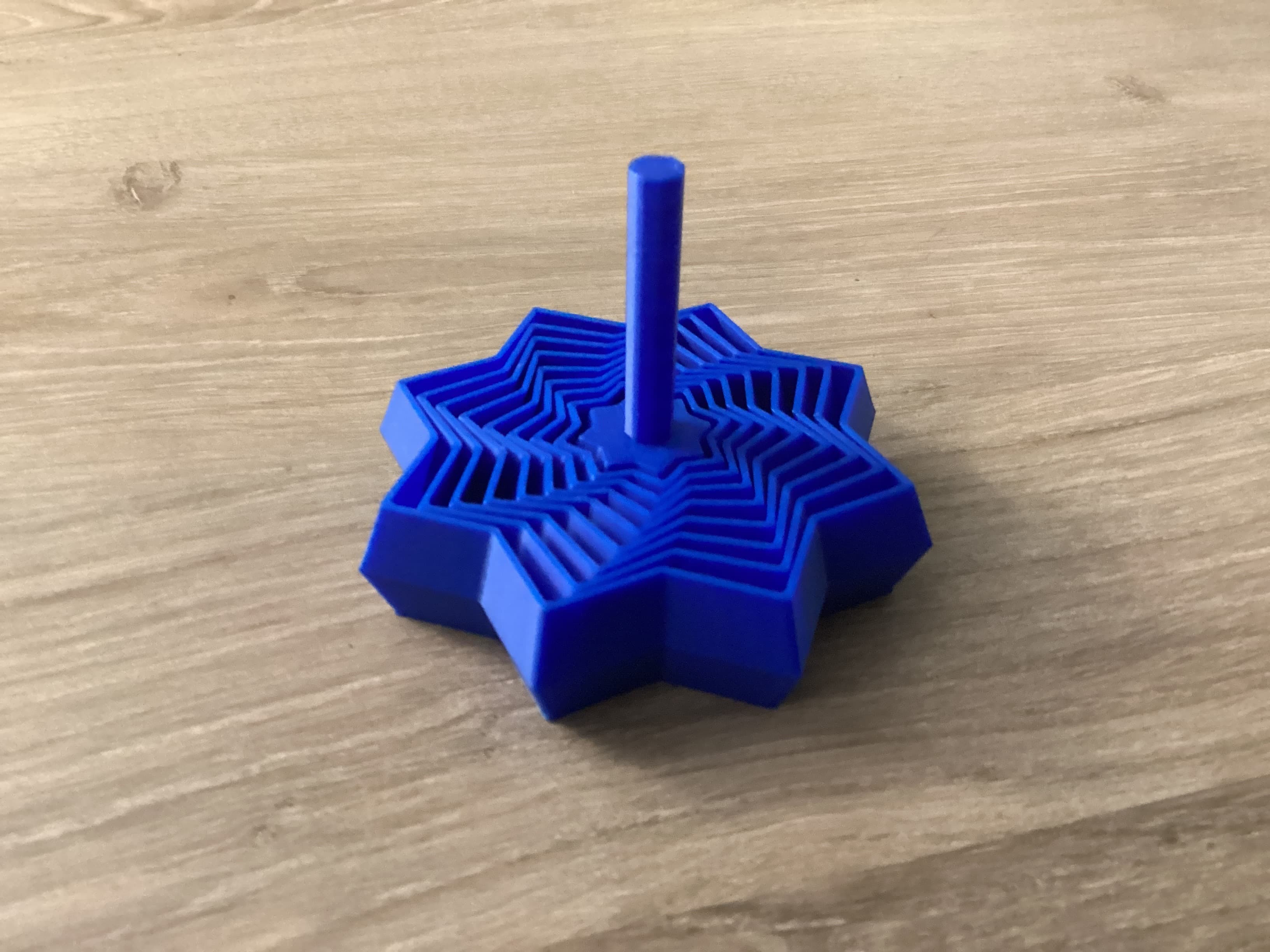 Звезда-фиджет с ручкой — фото 1