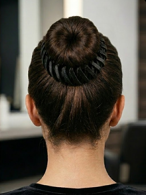 Пружинный браслет для волос — фото 1