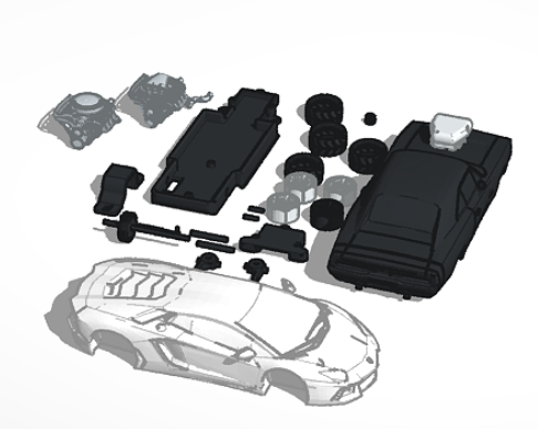 Мини-радиоуправляемая машинка — фото 1