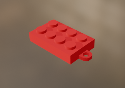 Брелок «Лего» — фото 1