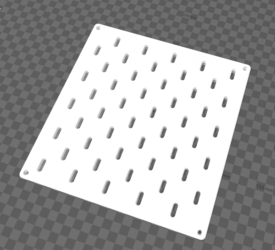 Перфопанель IKEA Skådis — фото 1