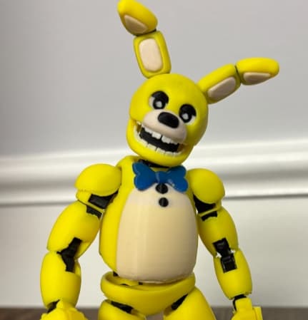 Спрингбонни (Dummy 13) из FNAF — шарнирная фигурка